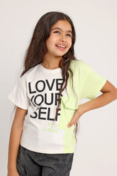 Girls Kiwi Love Yourself T-Shirt